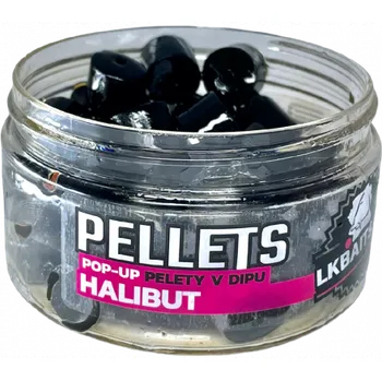 Nástraha LK Baits POP-UP Pelety v dipu Játra 12mm, 40g