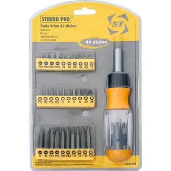 Bit Sada bitů STREND Pro BSY240, 44 dílná, Bit, CrV 2250294