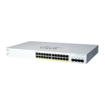 Switch Cisco switch CBS220-24P-4G, 24xGbE RJ45, 4xSFP, PoE+, 195W