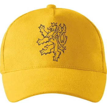 Kšiltovka Kšiltovka Český lev 2, Barva Žlutá, Velikost 19×11 cm , Canvas Kšiltovka Bezvatriko.cz 0701