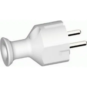 Elektrická vidlice Instalační vidlice WT40, přímá, bílá