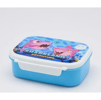 Svačinový box Water Revolution Box na svačinu Sharkland Plast, 17 x 13 x 6 cm