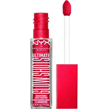 Oční stíny NYX Professional Makeup Ultimate Glow Shots tekuté oční stíny strawberry stacked, 7,5 ml