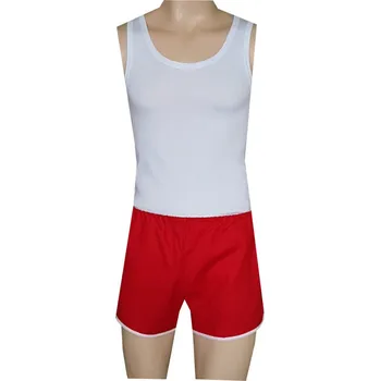 Trenýrky Retro Sportovní komplet FOLTÝN červený RSK 01 Velikost: M, Materiál: Plátno