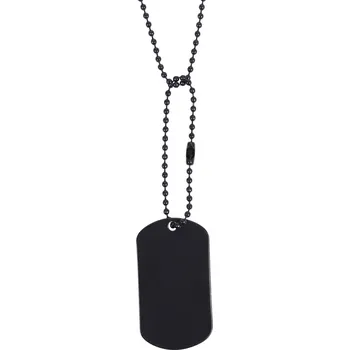 Vojenské psí známky Černé řetízky na psí známky, Rothco