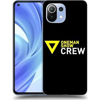 Pouzdro na mobilní telefon Picasee silikonový černý obal pro Xiaomi Mi 11 - ONEMANSHOW CREW