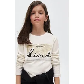 Dívčí tričko dívčí triko dlouhý rukáv třpytivé Mayoral 830-51 velikost 158