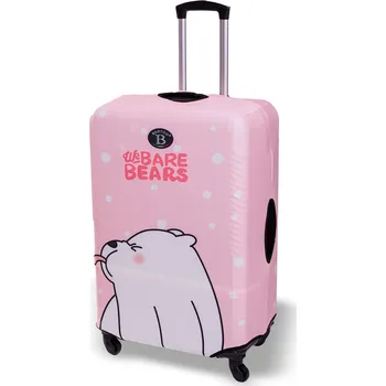 Obal na cestovní kufr BERTOO - We Bare Bears velikost M