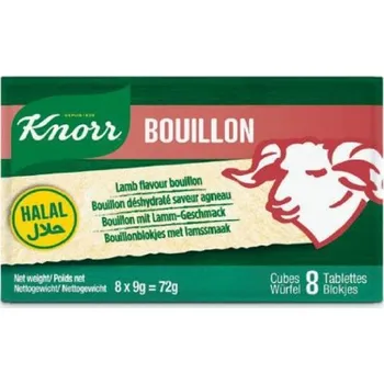 Koření Jehněčí bujón, kostky 72 g - Knorr