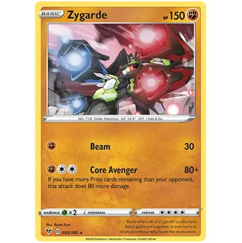 Sběratelská karetní hra Pokémon TCG Zygarde 093/185 - Holo
