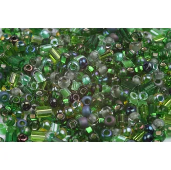 Dětské navlékací korálky Preciosa rokajl mix č. 173 (50g)