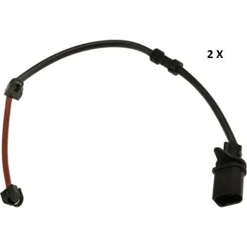 Brzdová destička Výstražný kontakt, opotřebení obložení TRW GIC363