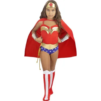 Karnevalový kostým Funiglobal - Kostým klasická Wonder Woman pro dívky - 3-4 years