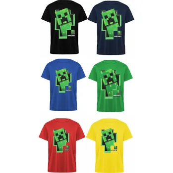 Letní set Minecraft Creeper Barva: Žlutá, Velikost: L