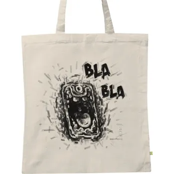 Nákupní taška BIO plátěná taška s potiskem Smart BlaBla (Taška)