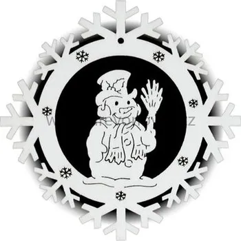 Vánoční dekorace Vánoční ozdoba VLOČKA č.1412