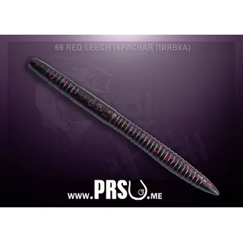 Umělá nástraha Crazy Fish MAGIC STICK 5.1" barva 69 červená pijavice