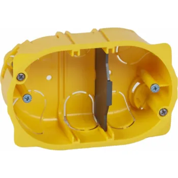 Elektrická zásuvka Hotovost Legrand Batibox pro prázdné stěny 3 moduly hluboké 40 mm (080049)