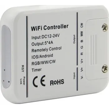 Centrální jednotka pro chytrou domácnost Dálkové RGB / RGBW WIFI kompatibilní s AMAZON ALEXA + GOOGLE HOME