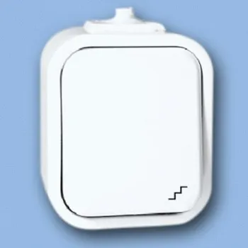 vypínač Instalační spínač WNT-5 IP44 bílá