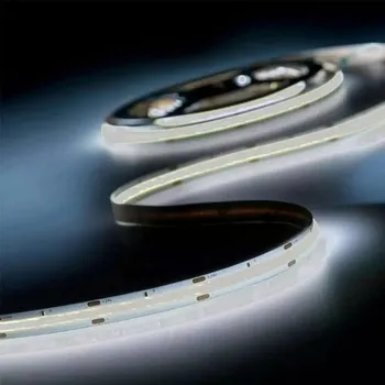 LED páska LED pásek bílá 10W 4000K, IP67,(480LED COB, 923lm)/m, 24V, š.12mm, 5m (do sauny)
