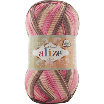 Alize Příze Bella batik 100 - 7829