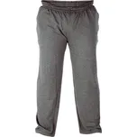 D555 kalhoty pánské RORY tepláky nadměrná velikost šedá 4XL