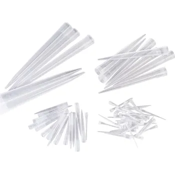 Obalový materiál Špičky pipetovací LABSOLUTE, nesterilní, Objem [µl]: 100–1250, Délka [mm]: 76, Barva: Čirá, Typ balení: Bulk, Balení [ks]: 500