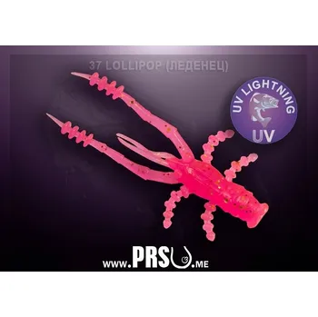 Umělá nástraha Crazy Fish CRAYFISH 1.8" barva 37 růžové lízátko