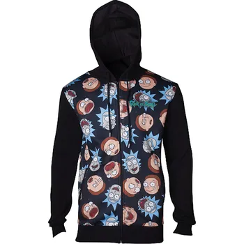 Pánská mikina Difuzed ® Rick & Morty ® chlapecká mikina - XL