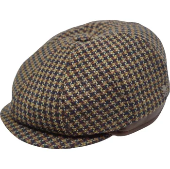 Čepice Pánská hnědá zimní vlněná bekovka - Mayser Emil - Limitovaná kolekce Zechbauer Velikost: 60 cm