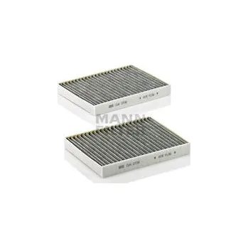 Kabinový filtr Filtr, vzduch v interiéru MANN-FILTER (CUK2736-2)