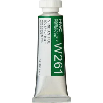Vodová barva Akvarelová barva Holbein 15ml - zelená Barva: W261 - Viridian Hue