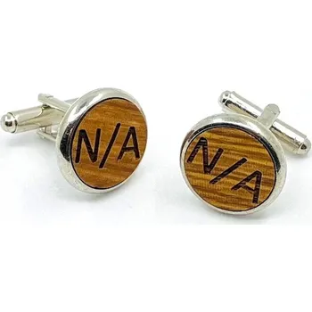 Manžetový knoflíček Manžetové knoflíčky se zkratkou N/A, Not Applicable