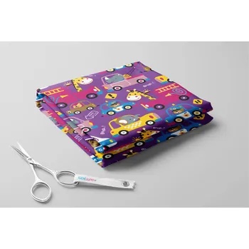 Microfibra, Zvířátka v autě Barva: Fialová