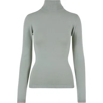 Dámský svetr Ladies Knitted Turtleneck Sweater - softsalvia XL