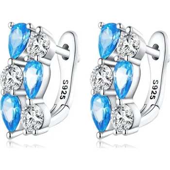 Náušnice Olivie Stříbrné okouzlující náušnice 7745 Ag 925; ≤3,3 g.