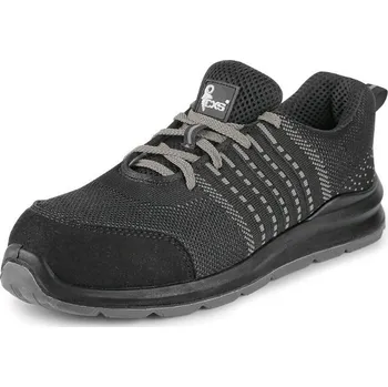 Pracovní obuv CXS TEXLINE RAVA O1, polobotka černo šedá Velikost: 46