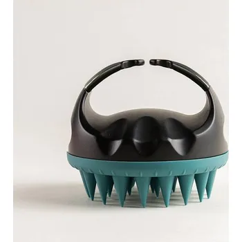 Masážní přístroj Luxusní masážní kartáč na vlasy - Černá Zelená