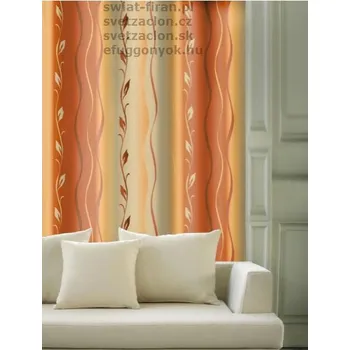 Závěsy Oranžové Do Obýváku Mondego (SSIC)