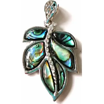 Přívěsek Přívěsek list z paua mušle