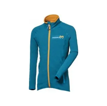 Oblečení a móda Progress TOREZ JUNIOR MERINO petrol/kari 140; Modrá mikina + DÁREK DLE VÝBĚRU!