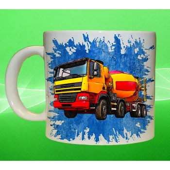 hrnek s náklaďákem DAF CF míchačka II 75ml