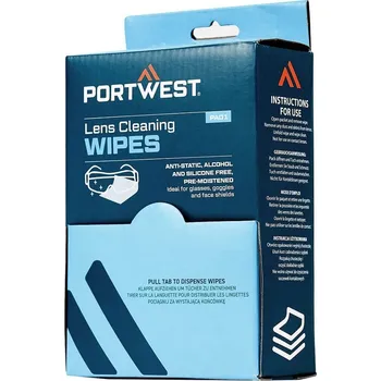 PA01 Čistící ubrousky na brýle 100 ks