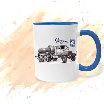 Hrnek - Praga V3S - Fekální vůz Barva: Modrá