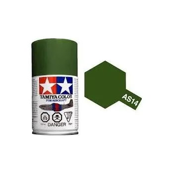 Modelářská barva Tamiya 86514 AS-14 Olive Green Vietnam War USAF