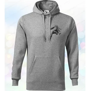 Dámská mikina Mikina - Klíče Barva: Šedá (12), Velikost: XXL, Střih: Pánské