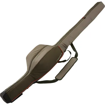 Pouzdro na prut CAPERLAN Pouzdro Holdall-5 na 3 pruty na lov kaprů 13" KAŠTANOVÁ|ZELENÁ|ŠEDÁ