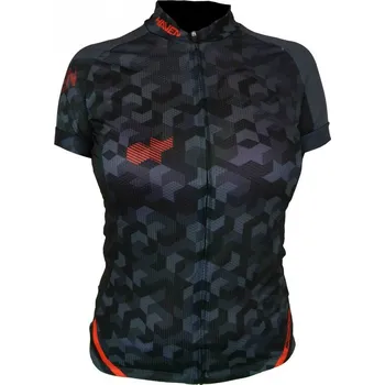 cyklistický dres Dres HAVEN SINGLETRAIL women black/red