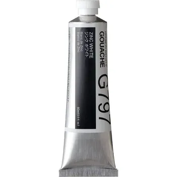 Vodová barva Kvašová barva Holbein 60ml - Zinc White